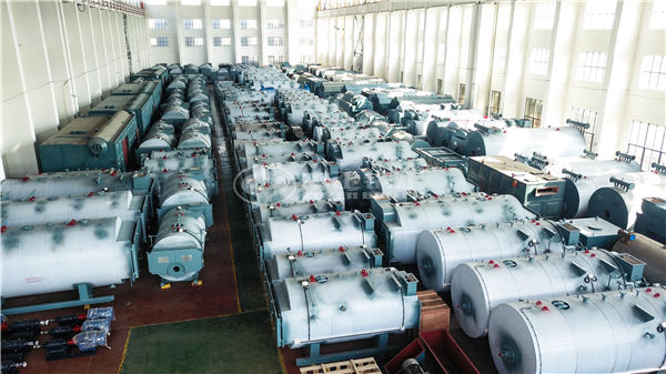 一臺(tái)1噸30mg低氮燃?xì)庹羝仩t